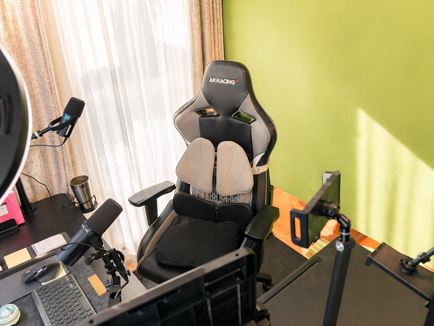 グリーンバック撮影環境